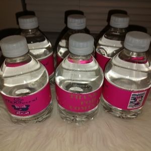Custom mini water bottle labels